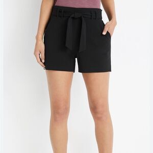 Maurice’s Ever Go, Self Tie 4 inch Women’s 18W Short, Black